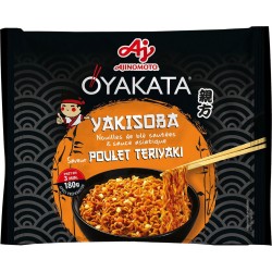 OYAKATA Nouilles Japonaises Yakisoba Saveur Poulet Teriyaki 93g