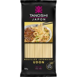 TANOSHI Nouilles seches Udon 400g