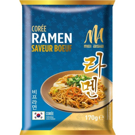 MEI ASIA Nouilles ramen bœuf 170g