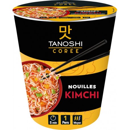 TANOSHI Cup nouilles Kimchi 65g