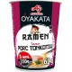 OYAKATA Ramen Saveur Porc Tonkotsu en Cup la cup de 62g