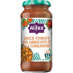 AL FEZ Sauce tomate aux Abricots et à la Coriandre AL'FEZ 450g