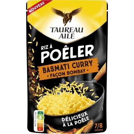 RIZ TAUREAU AILE RIZ à poêler Basmati curry TAUREAU AILE 375g