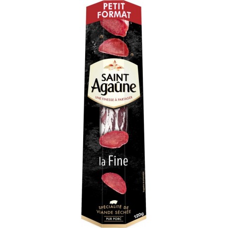 SAINT AGAUNE Saucisson sec 120g