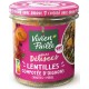 VIVIEN PAILLE Lentilles Compotée D'Oignons Carotte Et Persil 300g