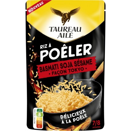 TAUREAU AILE Riz a Poêler Basmati Soja Sésame 375g