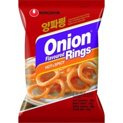 NONGSHIM Biscuits salé onion rings épicés 40g