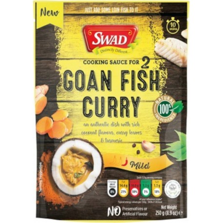 SWAD Sauce Goan curry de poisson 250g