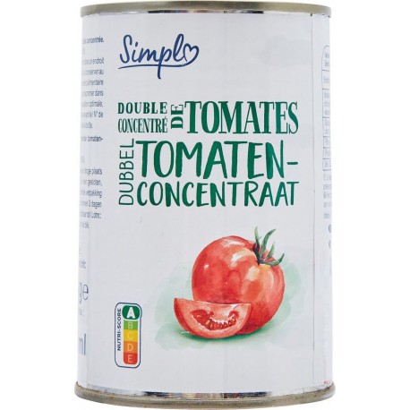 SIMPL Sauce tomate double concentré 440g