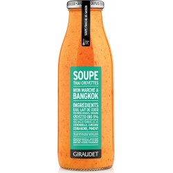 GIRAUDET Soupe thaï crevette 50cl