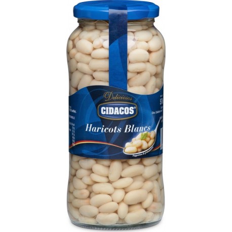 CIDACOS Haricots blancs 570g