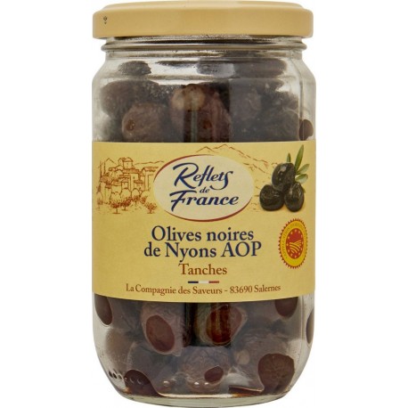 AOP Olives noires de Nyons REFLETS DE FRANCE 170g