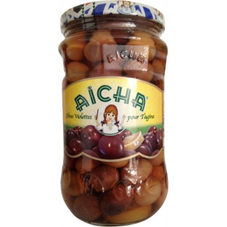 AICHA Olive violette pour tajine 72 cl