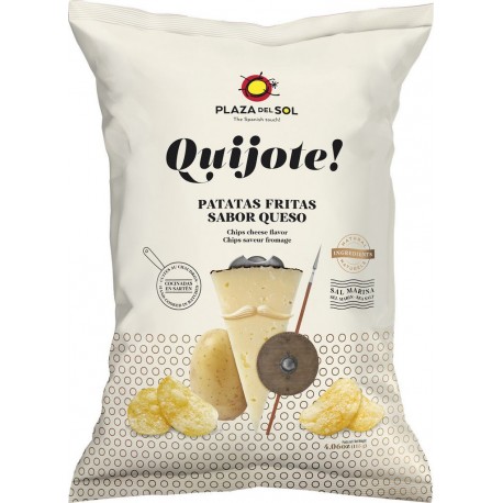 PLAZA DEL SOL Chips Quijote Fromage 115g