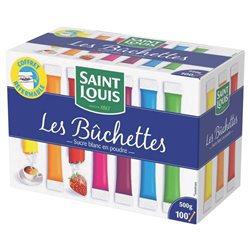 Saint Louis Les Bûchettes Sucre En Poudre 500g (lot de 10 x 3 coffrets)