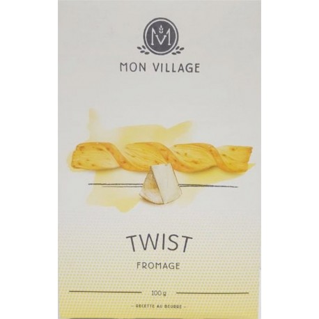 NC Twist Apéritifs Fromage Mon Village Boîte 100g 0.1Kg