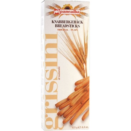 NC Grissini Nature Panealba Étui 125g l'unité de 0.12Kg