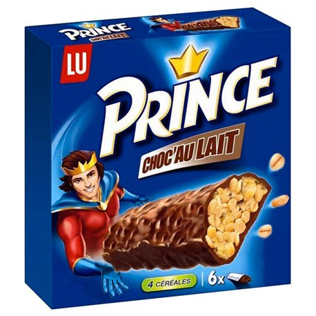Prince Barre au Chocolat au Lait 125g (lot de 10 x 3 boîtes)
