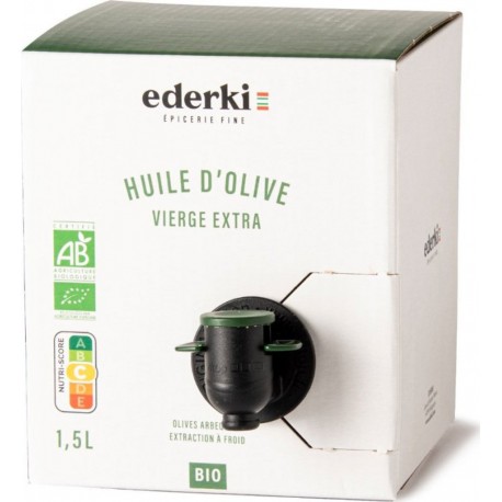 NC Huile D'olive Vierge Extra Bio le bidon de 1.5L