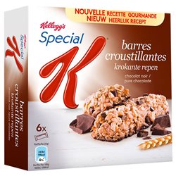 Special K Barre Céréales Chocolat Noir 129g (lot de 10 x 3 boîtes)