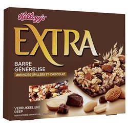 Kellogg's Extra Barre Chocolat et Amandes 128g (lot de 10 x 3 boîtes)