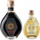 Set Due Vittorie Oro Blanc Et Noir Vinaigre Balsamique De Modena Igp Oro 500 Ml Et Vinaigre Blanc Dolceto 250ml