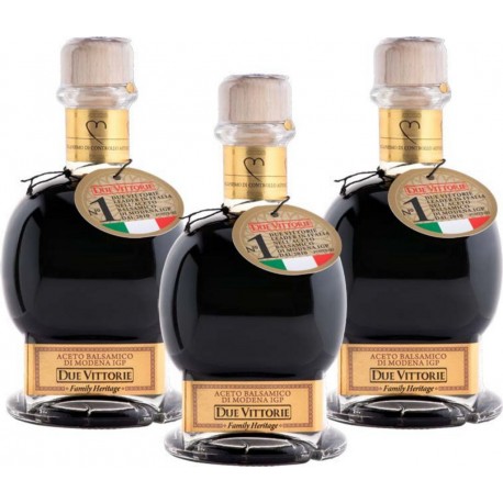 NC Tris Vinaigre Balsamique De Modena Igp Due Vittorie Famiglia Extra Dense 250 Ml X 3