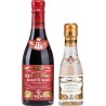 Set Giusti Vinaigre Balsamique De Modena Igp 3 Médailles Or riccardo Giusti 250 Ml Et Condiment Blanc 100ml