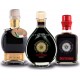 NC Tris Vinaigre Balsamique De Modena Igp Due Vittorie Oro Argento Famiglia 250 Ml X 3