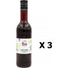 Lot 3x Vinaigre De Vin Bio France Ma Pincée Bio Bouteille 500ml les 3 bouteilles