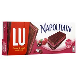 Napolitain Chocolat Framboise 174g (lot de 10 x 3 boîtes)