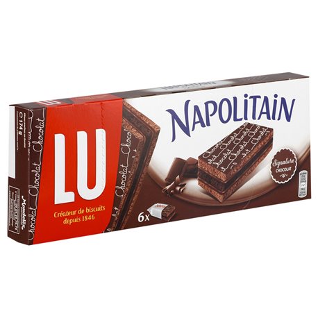 Napolitain Chocolat 174g (lot de 10 x 3 boîtes)