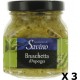 NC Lot 3x Bruschetta D'asperges Vertes Les Saveurs De Savino Pot 140g les 3 unités de 0.14Kg