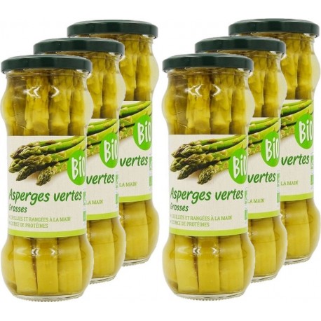 NC Asperge Verte Grosse Bio Agidra les 6 unités de 0.33Kg