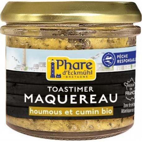 NC Toastimer De Maquereau, Houmous Et Cumin 100g Phare D'eckmuhl