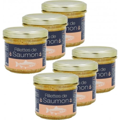 NC Rillettes De Saumon Agidra les 6 unités de 0.09Kg