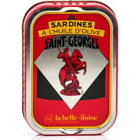 NC Sardines Saint-georges À L'huile D'olive Boîte 115g