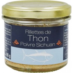 NC Rillettes De Thon Au Poivre Sichuan Agidra l'unité de 0.09Kg