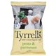 Tyrrell's Chips Pesto et Parmesan 150g (lot de 10 x 3 sachets)