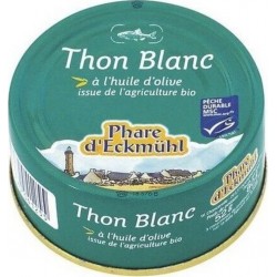 Thon Blanc Germon AL Huile D Olive 52g Phare D'eckmuhl