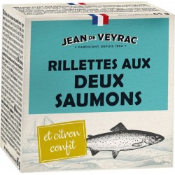 NC Rillettes Aux Deux Saumons Et Citron Confit 65g la piéce de 65g