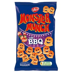 Monster Munch Barbecue 85g (lot de 10 x 6 sachets)