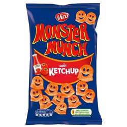 Monster Munch Ketchup 85g (lot de 10 x 6 sachets)