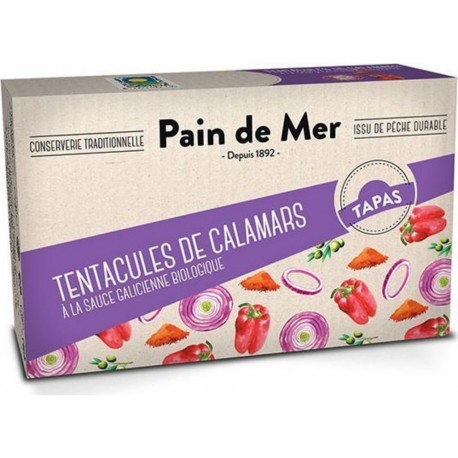 NC Tentacules Galicienne 120g Les Pains De La Mer