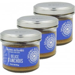 Délice D'anchois Saveurs Estivales Pot 90 G les 3 unités de 0.09Kg