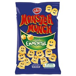 Monster Munch Emmental 85g (lot de 10 x 6 sachets)