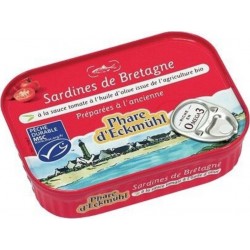 NC Sardinesa L'huile D'olive Et A La Tomate 135g Phare D'eckmuhl