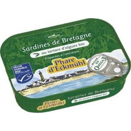 NC Sardines De Bretagne Au Tartare D'algues Bio