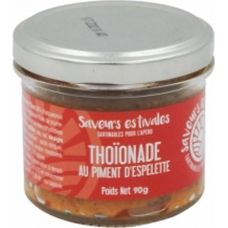 NC Thoionade Au Piment D'espelette Saveurs Estivales Boite 90g 0.09Kg