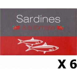 NC Lot 6x Sardines À La Tomate Maroc Conserve 125g les 6 unités de 0.12Kg